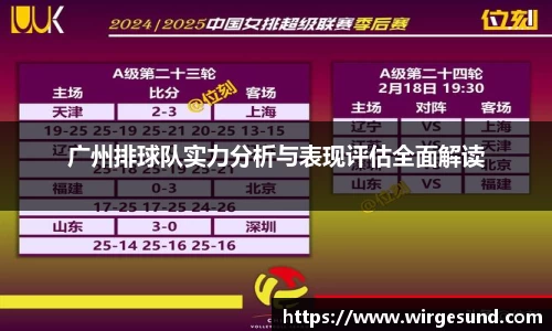 广州排球队实力分析与表现评估全面解读